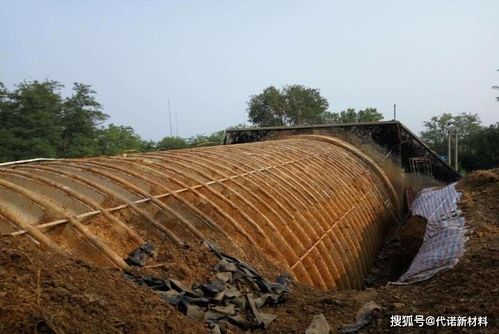 大型金属波纹管沿海滩涂,重盐土壤填埋腐蚀环境防腐工程